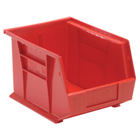 Ultra Stack & Hang Bin, 8-1/4" W x 7" H x 10-3/4" D, Red Fastek