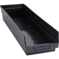 Recycled Shelf Bins, 6-5/8" W x 23-5/8" D x 4" H, 50 lbs. Capacity Fastek