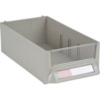 Replacement Drawer for KPC-400 Parts Cabinet, Plastic, 4-11/16" W x 8-5/8" D x 2-7/10" H, Grey Fastek