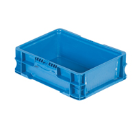 Syst&egrave;me de contenants d'exp&eacute;dition 4845 de StakPak Plus, 15" la x 12" p x 5" h, Bleu royal Fastek