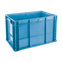 Syst&egrave;me de contenants d'exp&eacute;dition 4845 de StakPak Plus, 15" la x 24" p x 14,5" h, Bleu royal Fastek
