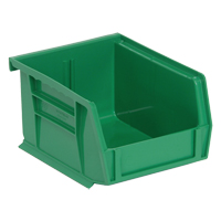 Ultra Stack & Hang Bin, 4-1/8" W x 3" H x 5-3/8" D, Green Fastek