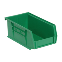 Ultra Stack & Hang Bin, 4-1/8" W x 3" H x 7-3/8" D, Green Fastek