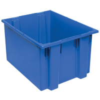 Contenants Stack & Nest, 13" x 23,5" x 19,5", Bleu Fastek