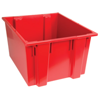 Contenants Stack & Nest, 13" x 23,5" x 19,5", Rouge Fastek