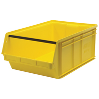 Giant Stacking Containers, 18.375" W x 29" D x 11.875" H, Yellow Fastek