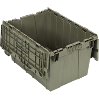Attached Top Container, 12.75" x 19.25" x 15.25", Green Fastek