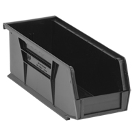 Ultra Stack & Hang Bin, 4-1/8" W x 4" H x 10-7/8" D, Black Fastek