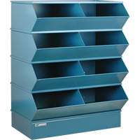 Pre-Engineered Sectional Systems, 5000 lbs. Cap., 37" W x 24" D x 44" H, Blue CD360 | Fastek