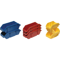Quick Pick Bins, 5" x 6.625" x 9.5", Red Fastek