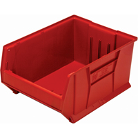 Hulk Containers, 18-1/4" W x 12" H x 23-7/8" D, Red Fastek