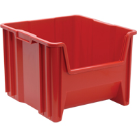 Giant Stacking Containers, 16.5" W x 17.5" D x 12.5" H, Red CD580 | Fastek