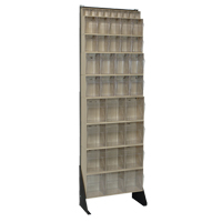 Tip-Out Bins Stand, 23-5/8" W x 8" D x 75" H, 36 Drawers Fastek