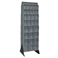 Tip-Out Bins Stand, 23-5/8" W x 16" D x 75" H, 72 Drawers Fastek