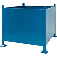 Bulk Stacking Containers, 30" H x 34.5" W x 40.5" D, 3500 lbs. Capacity Fastek