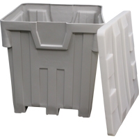 Nesting Bin, 44" W x 44" D x 46" H, Grey Fastek