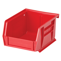 Stack & Hang Bin, 4-1/8" W x 3" H x 5-3/8" D, Red Fastek