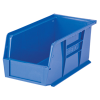 Stack & Hang Bin, 5-1/2" W x 5" H x 10-7/8" D, Blue Fastek