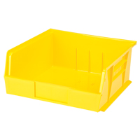 Stack & Hang Bin, 11" W x 5" H x 10-7/8" D, Yellow Fastek