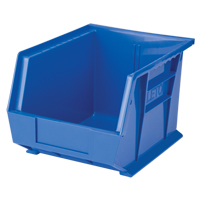 Stack & Hang Bin, 8-1/4" W x 7" H x 10-3/4" D, Blue Fastek
