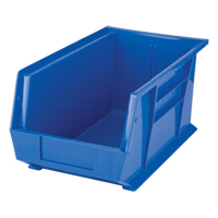 Stack & Hang Bin, 8-1/4" W x 7" H x 14-3/4" D, Blue Fastek