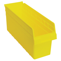 Bacs pour &eacute;tag&egrave;re Store-Max, 6-5/8" la x 8" H x 17-7/8" p, Jaune, Capacit&eacute; 56 lb Fastek