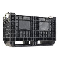 Heavy-Duty BulkTote<sup>®</sup> Container, 30" L x 16" W x 19.2" H, Black CF934 | Fastek