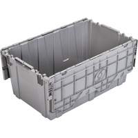 Bac emboîtable FP243C FliPak, 26,9" x 16,9" x 12,1", Gris Fastek