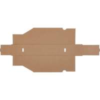 Deep Corrugated Parts Bins, 2-7/8" W x 11-1/4" D x 4-1/2" H, Beige Fastek