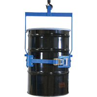 Ensemble de l&egrave;ve-baril manuel inclinable, Baril de 55 gal. US (45 gal. imp.), Capacit&eacute; 800 lb/363 kg Fastek