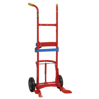 Overpack Hand Truck, Steel Construction, 55 US gal. ( 45 Imperial Gal.) Fastek