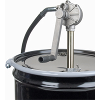 Rotary Type Drum Pump, Aluminum, Fits 15-55 Gal., 6-3/4 oz. per revolution DC126 | Fastek