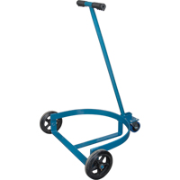 Diable surbaiss&eacute; pour barils, Fabriqu&eacute; en Acier, 55 gal. US (45 gal. imp.) Fastek