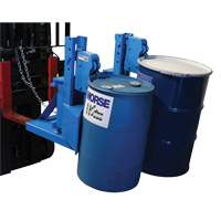 MORSPEED 1500 Forklift Drum Handler, For 55 US gal. (45 Imperial Gal.) Fastek