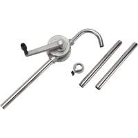 Rotary Type Drum Pump, Stainless Steel, Fits 55 Gal., 12 oz./Stroke Fastek