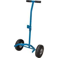 Cylinder Cart, Flat-Free Wheels, 15-1/2" W x 14-1/4" L Base, 600 lbs. Fastek