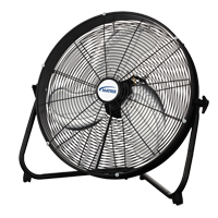High Velocity Floor Fan, 3 Speeds, 20" Diameter EA661 | Fastek