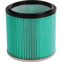 Filter for Wet & Dry Vacuums, Cartridge/Hepa, Fits 8 -10 US gal. EB269 | Fastek