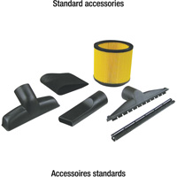 Vacuum, Wet-Dry, 6.5 HP, 16 US Gal. (60.6 Litres) Fastek