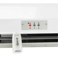 Air Curtain with Remote Control, 2 Speeds Fastek