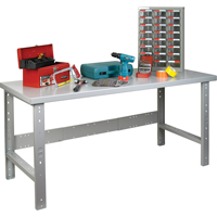 Pre-Designed Workbench, 72" W x 30" D x 34" H, 2500 lbs. Capacity Fastek