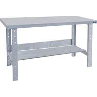 Pre-Designed Workbench, 72" W x 36" D x 34" H, 2500 lbs. Capacity Fastek
