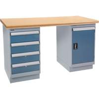Pre-Designed Workbench, 72" W x 36" D x 34" H, 2500 lbs. Capacity Fastek