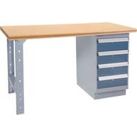 Workbench, 72" W x 36" D x 34" H, 2500 lbs. Capacity Fastek