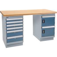 Workbench, 72" W x 36" D x 34" H, 2500 lbs. Capacity Fastek