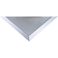 304 Stainless Steel Wood-Filled Workbench Tops, 24" D x 48" W, 1-3/4" Thick Fastek