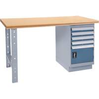 Workbench, 72" W x 36" D x 34" H, 2500 lbs. Capacity Fastek