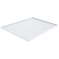 Locker Base Insert, Fits Locker Size 12" x 18", Light Grey, Plastic Fastek