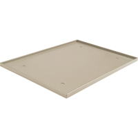 Locker Base Insert, Fits Locker Size 12" x 18", Beige, Plastic Fastek