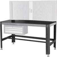 Work Bench, Laminate Surface, 26" W x 30" D x 63" H Fastek